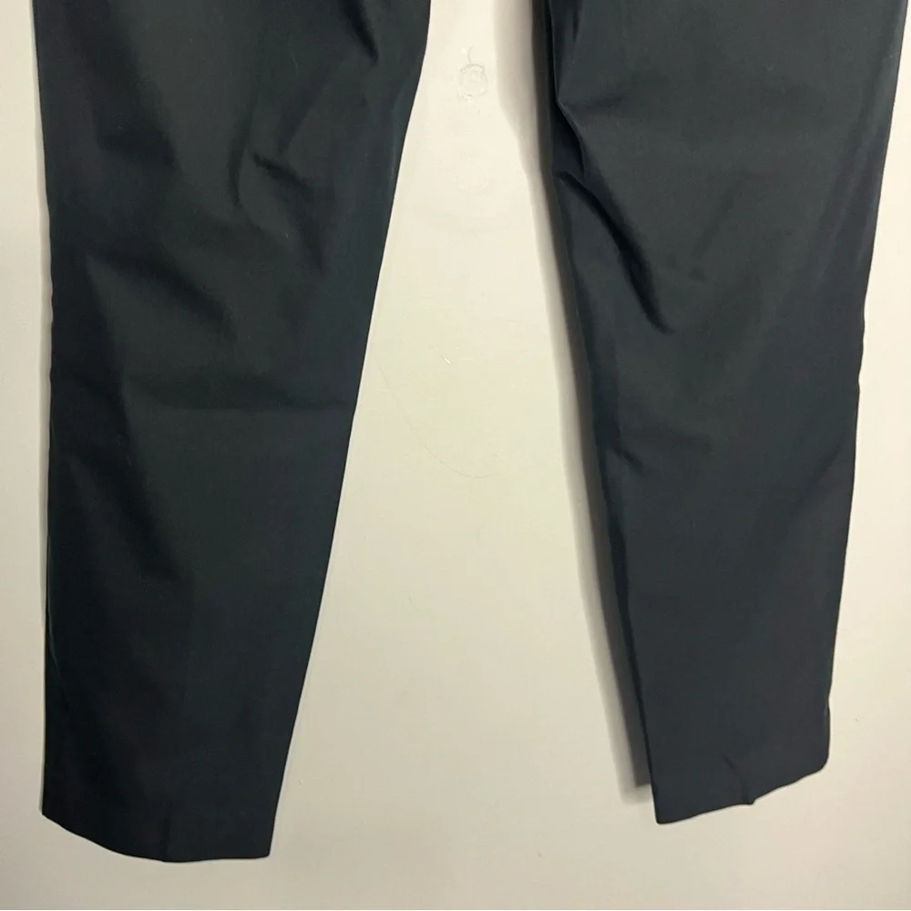 Theory Thaniel Approach Stretch Cropped Black Pull On Pants, size 10 - Picture 11 of 16